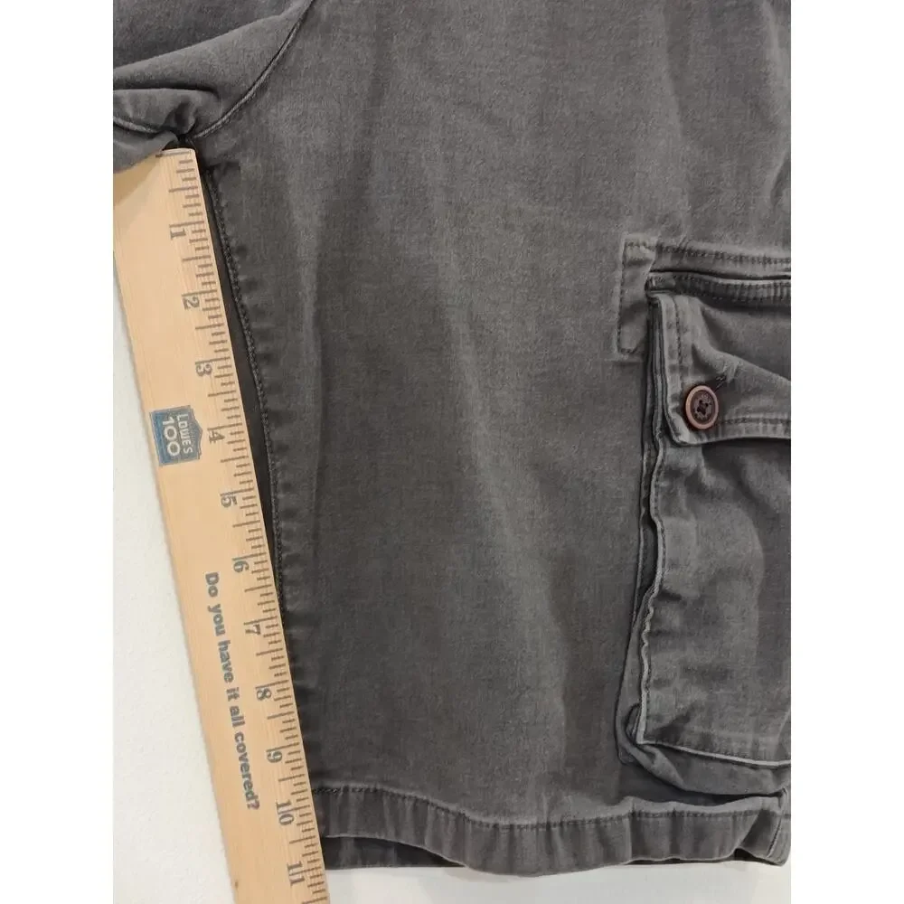 Lucky Brand Men's Outdoor Cargo Shorts Charcoal Gray Size 30